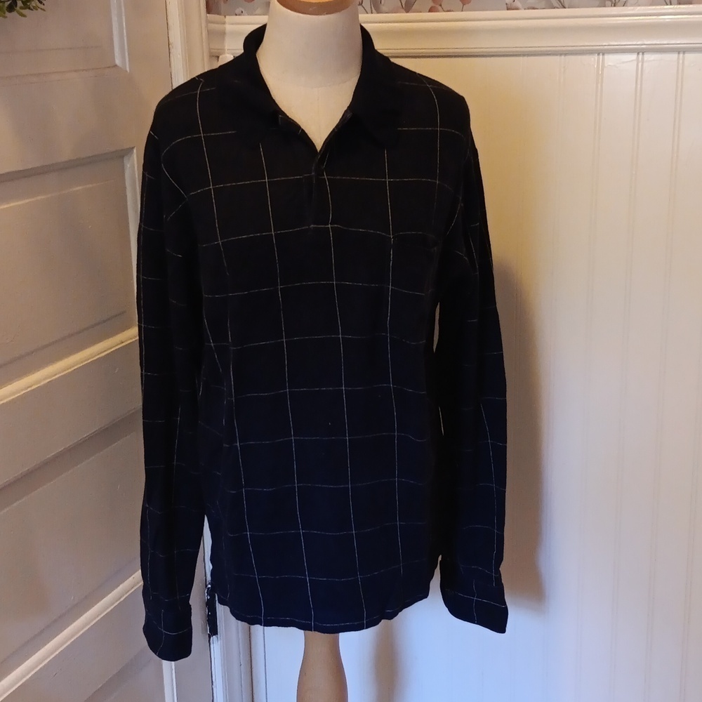 Vintage 1990s Ralph Lauren Polo long sleeve polo shirt medium
